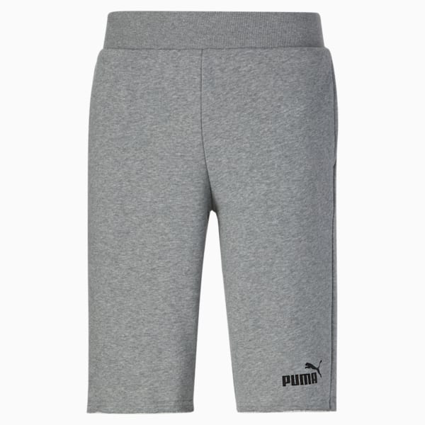 Essentials+ 12" Men's Shorts, Medium Gray Heather-Puma Black, extralarge